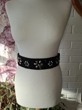 Next Black Beaded Elastic