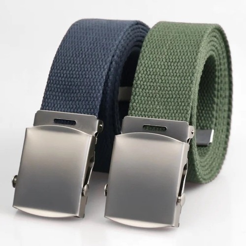 Mens canvas belt waist - canvas,