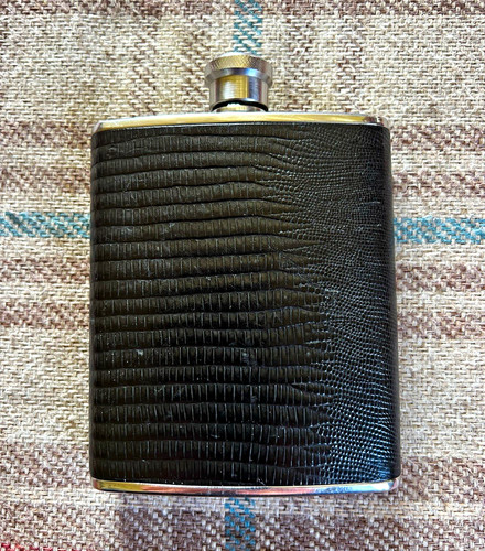 Vintage stainless steel hip - vintage,