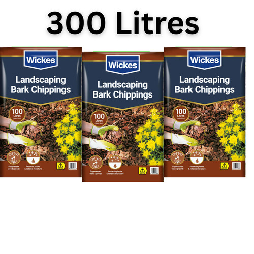 300l bark mulch decorative - 300l,