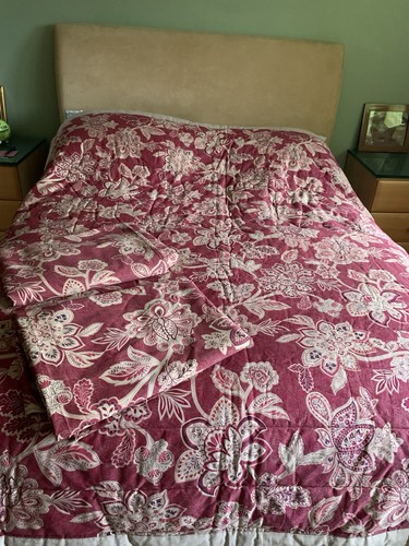 Dorma samira red bed spread - red,
