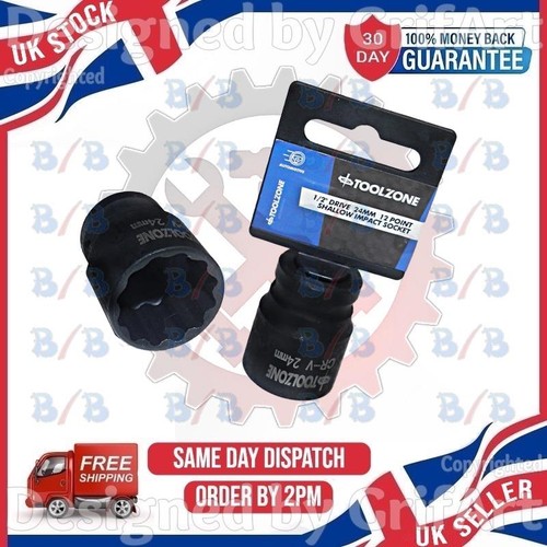 24mm shallow impact socket - 24mm,