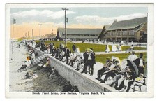 Beach Front Scene Virginia