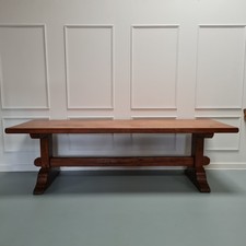 Huge oak monastery refectory - huge,