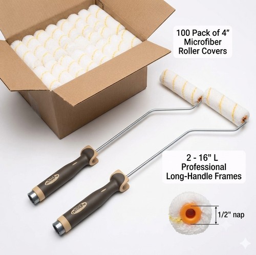 Microfiber 2 nap roller - nap,