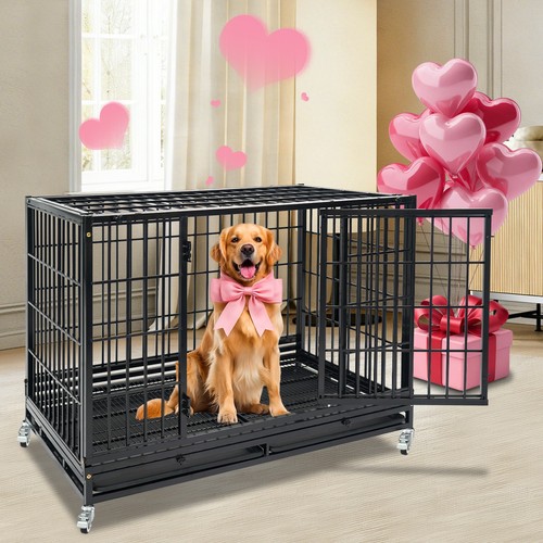 Heavy duty dog cage kennel - duty,