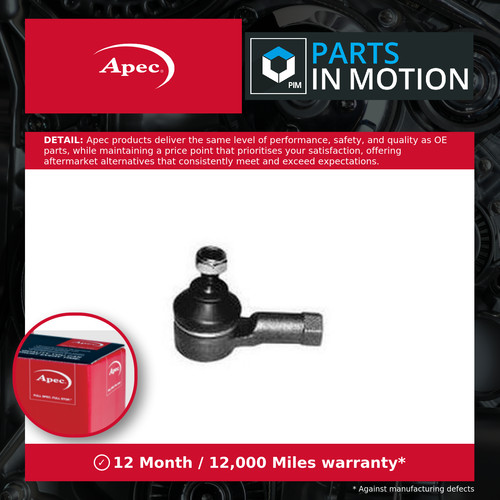Tie track rod end - track, fits