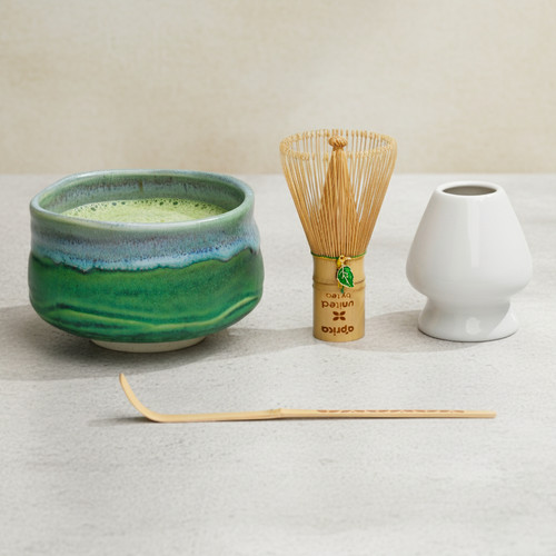 Handmade matcha set piece - matcha, 4-piece