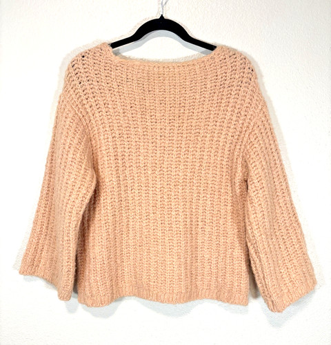 Zara pink chunky - zara, knit