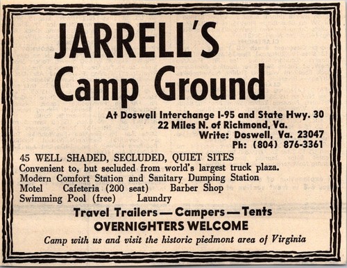 Jarrell camp ground travel - jarrell's,