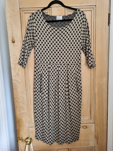 Masai dress black - dress, black/tan