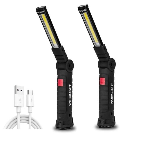 2pcs work light rechargeable - 2pcs,