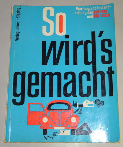Repair manual beetle - manual,