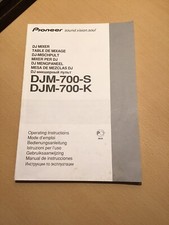 Pioneer DJM 700s/k  - USER MANUAL