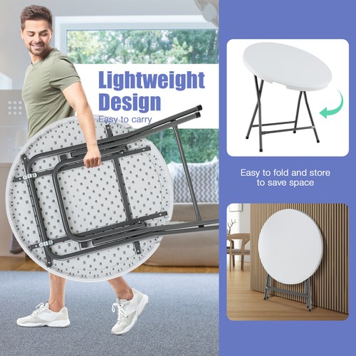 Round foldable table - 81,