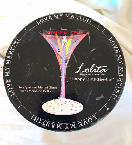 Lolita martini glass tall - martini, 7"