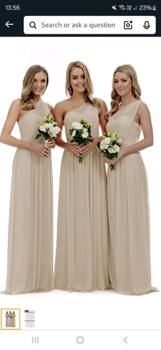Champagne coloured chiffon - champagne,