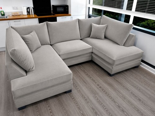 Seater shape sofa with - u,