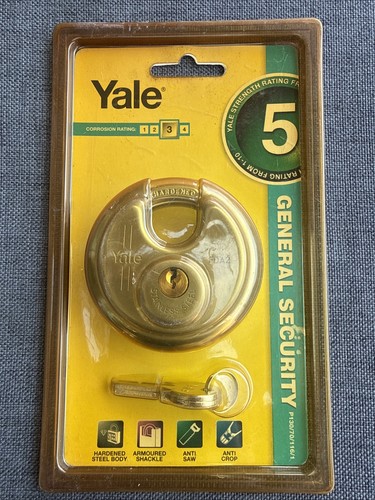 Yale disc padlock new - –,