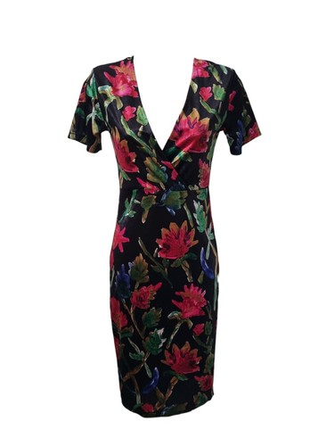 Zara velvet floral print - velvet,