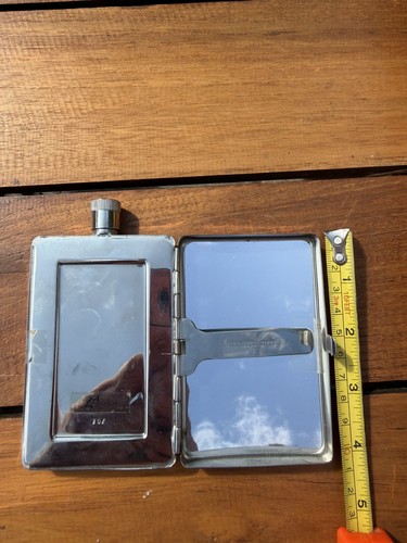 Cigarette case flask 2oz - cigarette,