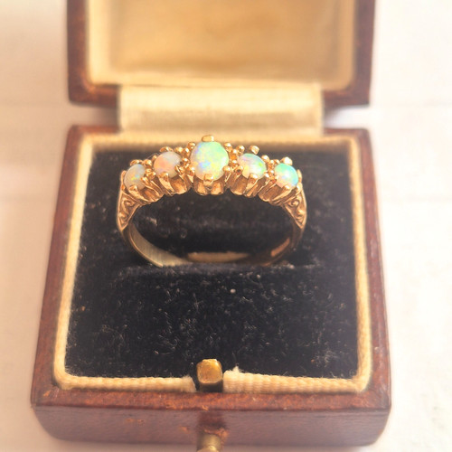 Victorian style 9ct 375 gold - gold, 5