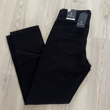 NWT Ben Sherman Corduroy Chinos Slim Fit black W34 Reg Leg 