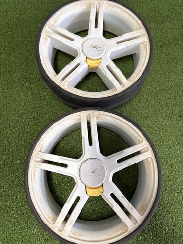 Powakaddy rear wheels white - rear,