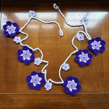 💜One Handmade crocheted