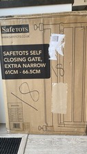 Safe Tots Closing gate, extra narrow 