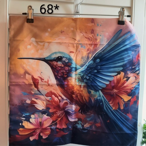 Flying hummingbird soft