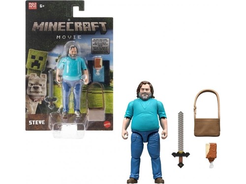 Minecraft movie steve figure - minecraft,