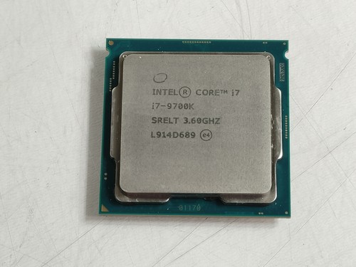Intel core 9700k - 3.60, ghz