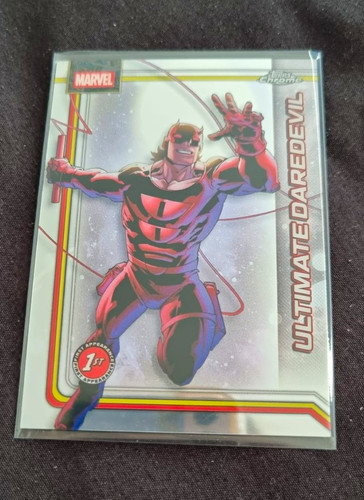 Topps chrome marvel daredevil - chrome,