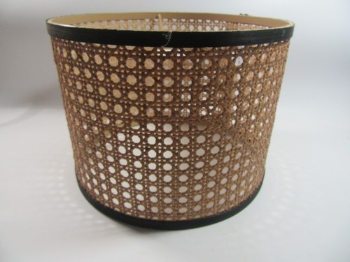 Natural rattan lampshade - natural,