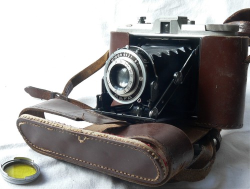 Agfa isolette vintage camera - agfa,