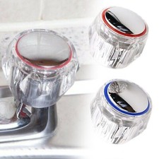 2Pcs Hot & Cold Tap Top Head