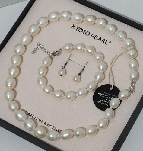 Kyoto pearl necklace bracelet - kyoto,