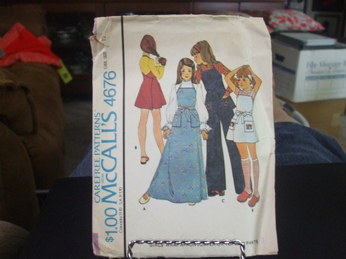 Mccall 4676 girl wrap - mccall's, girl's