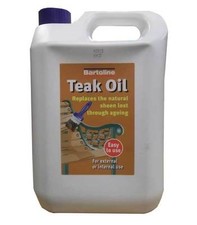 5L DRUM TEAK OIL BARTOLINE