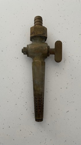 Vintage solid brass spigot - solid,
