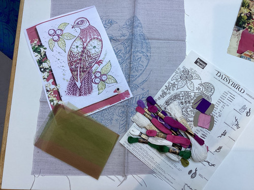Vintage 1970s embroidery kit - vintage,