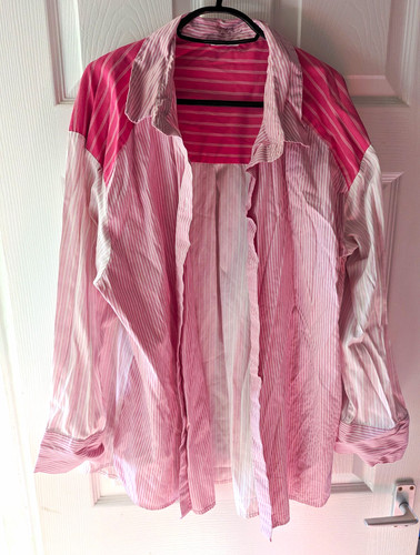 Primark pink white striped - primark,