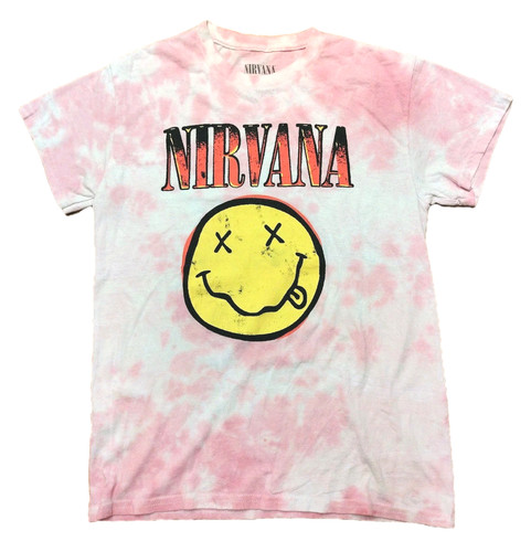 Nirvana tie dye short sleeve - tie-dye,