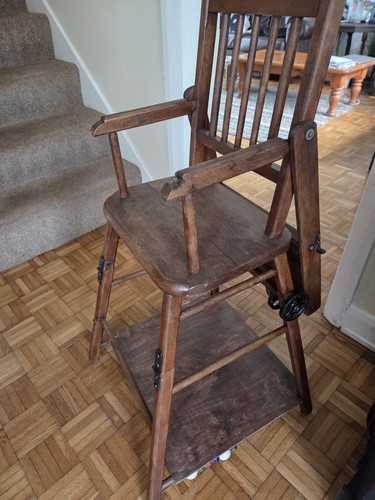 Metamorphic 1930s high chair - 1930s,