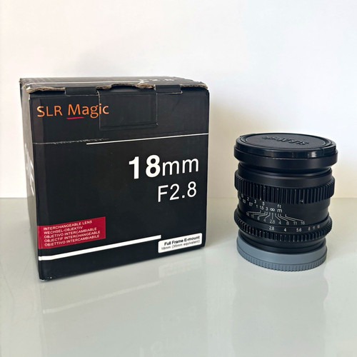 Slr magic 18mm - 18mm, cine