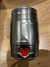 Four 5l mini beer kegs with