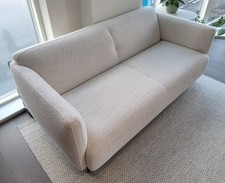 BoConcept Modena 2.5 Seater Sofa – White Lazio Fabric – Excellent Condition