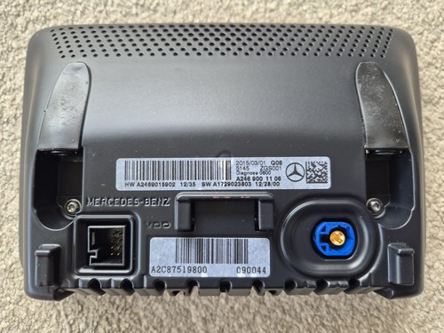 Mercedes sat nav and audio - mercedes,