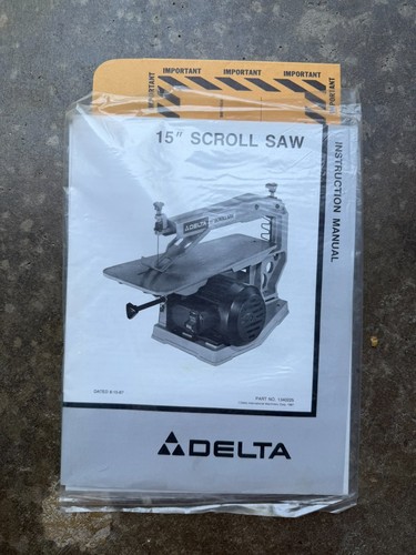 Delta inch scroll saw - inch,